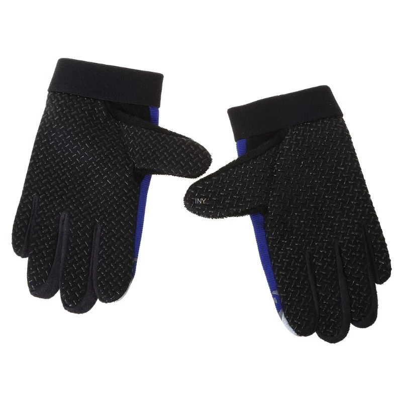 Детские велосипедные перчатки теплые зимние мягкие дышащие Митенки на весь