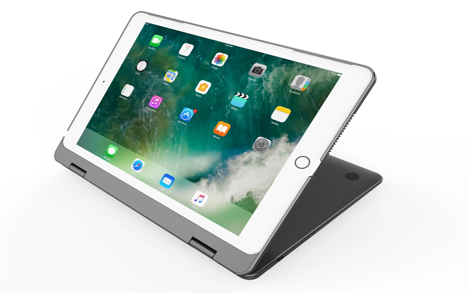 Ультра тонкий беспроводной Bluetooth клавиатура чехол с подсветкой для Apple ios ipad pro 9,7, / ipad, ipad air 1/2
