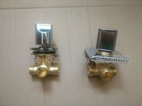 wholesale 2 types shower room mixing valve round or square bathroom brass bathtub valves faucet master switchwater separator