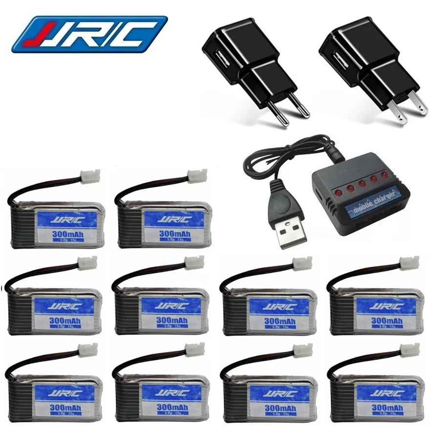 JJRC H56 Оригинальная батарея 3 7 V 300mAh для T2G Drone RC Quadcopter запасная часть Lipo двойное