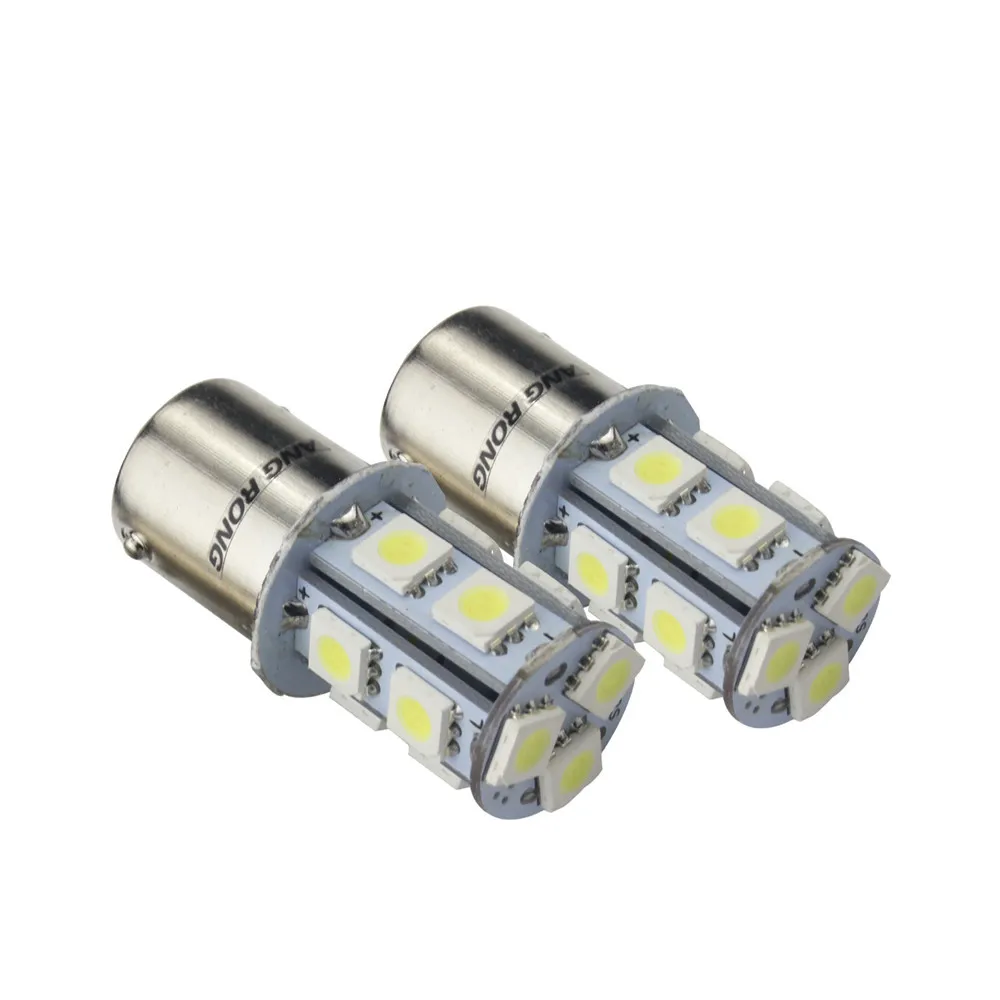 ANGRONG 2x13 SMD 1156 BA15S светодиодный супер белый задний стоп сигнал поворота лампы для