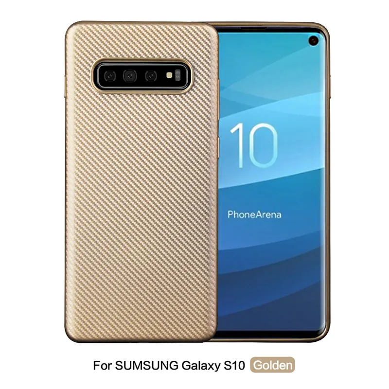 Phone Case For Samsung Galaxy S10 Soft TPU Cover Silicone Rubber |