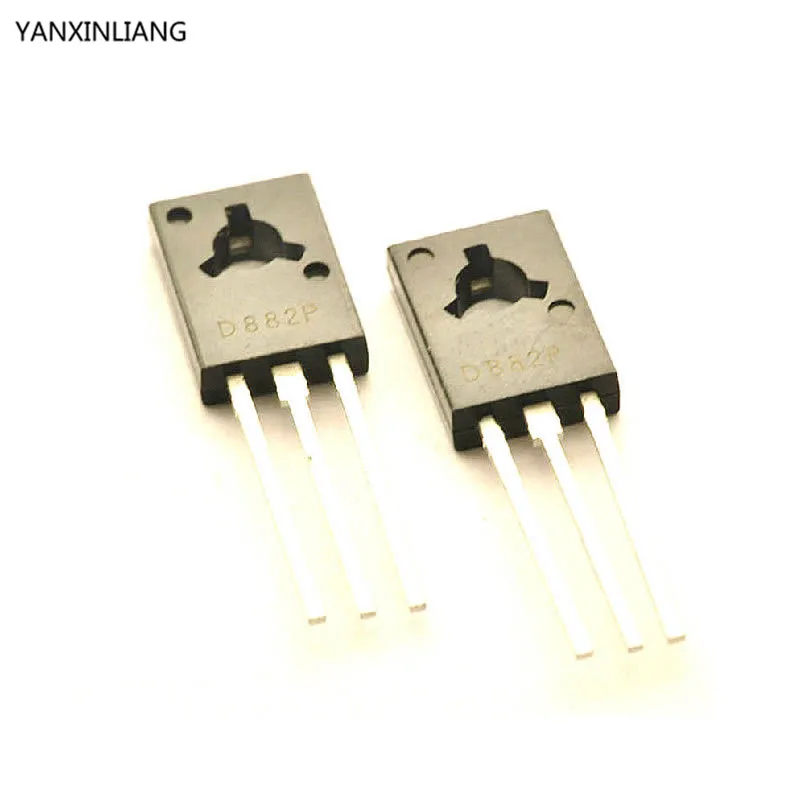 50 шт. триодный транзистор D882 2SD882 3A/40V NPN мощный Триод | Электронные компоненты и