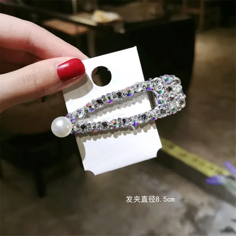 Модный Искусственный горный хрусталь аксессуары для волос женская шпилька