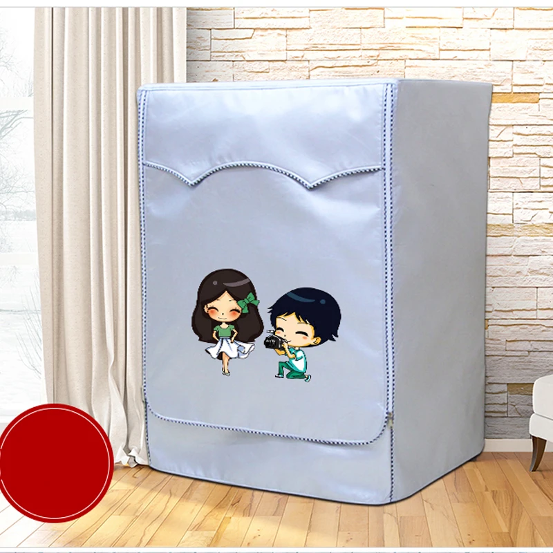 

SRYSJS Waterproof Sunscreen Washing Machine Dryer Cover Zipper Design Cover For Washing Machine