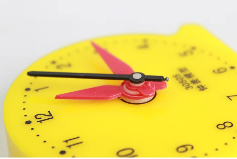 Обучающие математические часы с тремя контактами модель часов для начальной