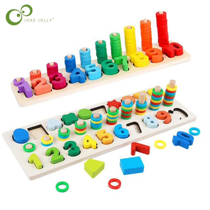 Математические игрушки Монтессори цифровая доска с подсчетом для обучения и
