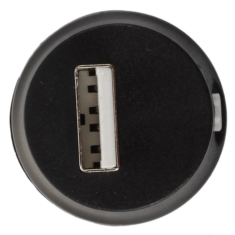 

Black Plastic White Light Press Button USB LED Lamp Torch