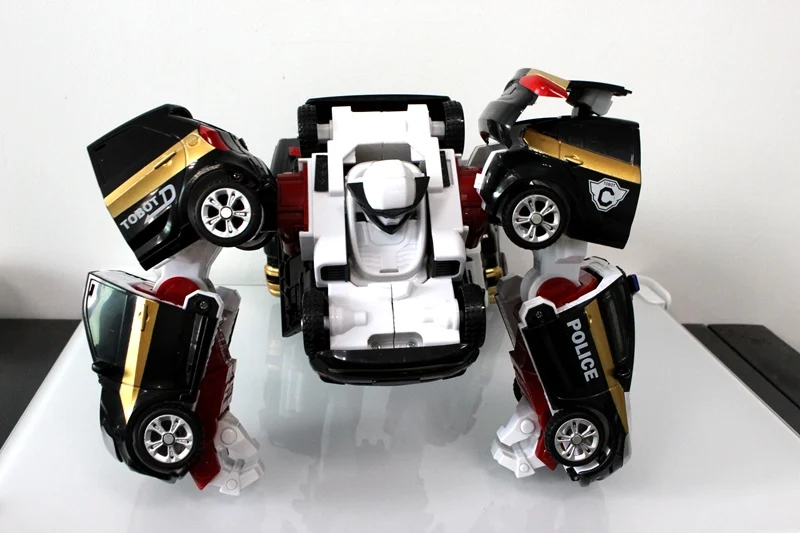 Новинка, детские игрушки, большой размер 35 см, 4 в 1, робот-трансформер Tobot, 4 автомобиля, сливается, деформация, модель робота, игрушки для детей, подарки на день рождения