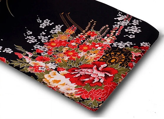 

(4pcs/lot) Tatami Floor Chair Peony Design Asian Traditional Living Room Furniture Japanese Zaisu Floor Legless Chair Meditation