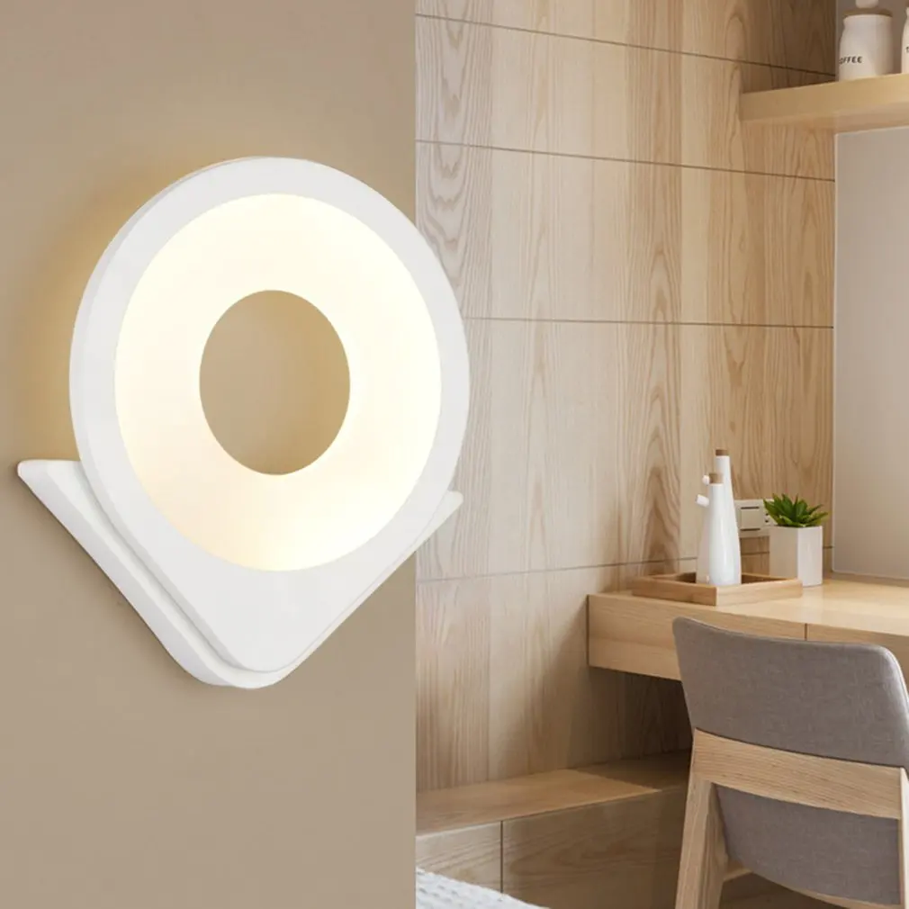 Современные Акриловые Настенные светильники в форме трофея светодиодные для