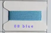 08 blue Вышивка крестом Люминесцентная светящаяся нить светящаяся головка светится в темноте ночью, 1000 ярдов на бобину, 12 цветов - Цвет: 08 blue