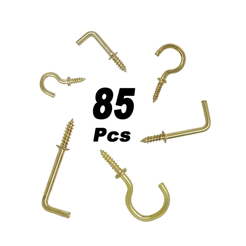 Комплект крючков для стаканов и квадратных 85 шт.|cup hooks|brass cup hookshook kit |