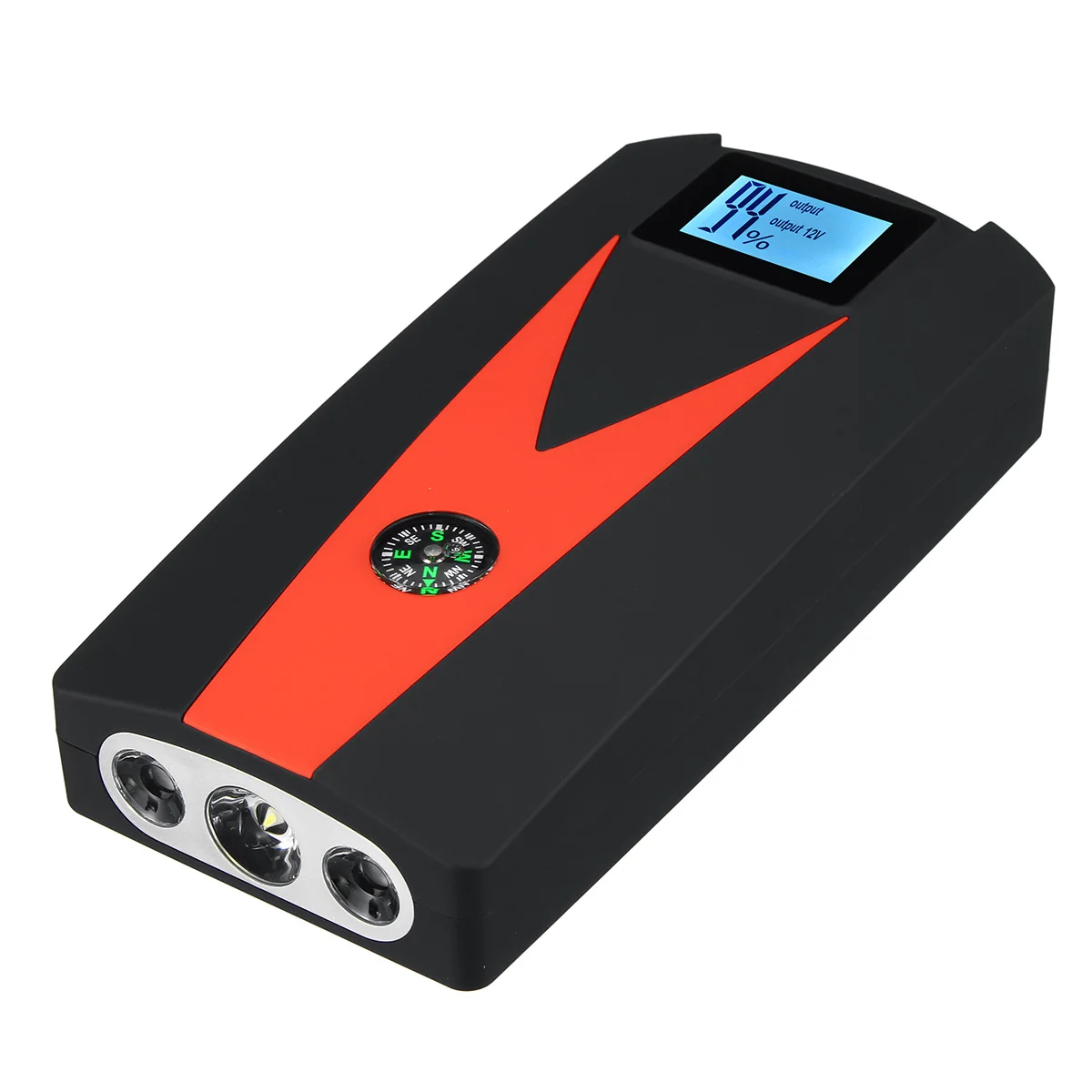 99900 мАч автомобильное пусковое устройство, 12V светодиодный 2USB SOS аварийный Мощность банка для Портативный автомобиля Батарея усилитель Зарядное устройство пусковое устройство