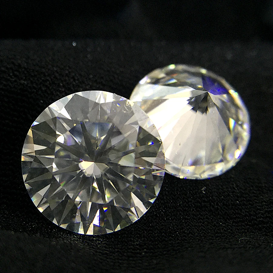 Круглый Блестящий вырез 1.2ct карат 7 0 мм цвет GH Moissanite Свободный Камень VVS1