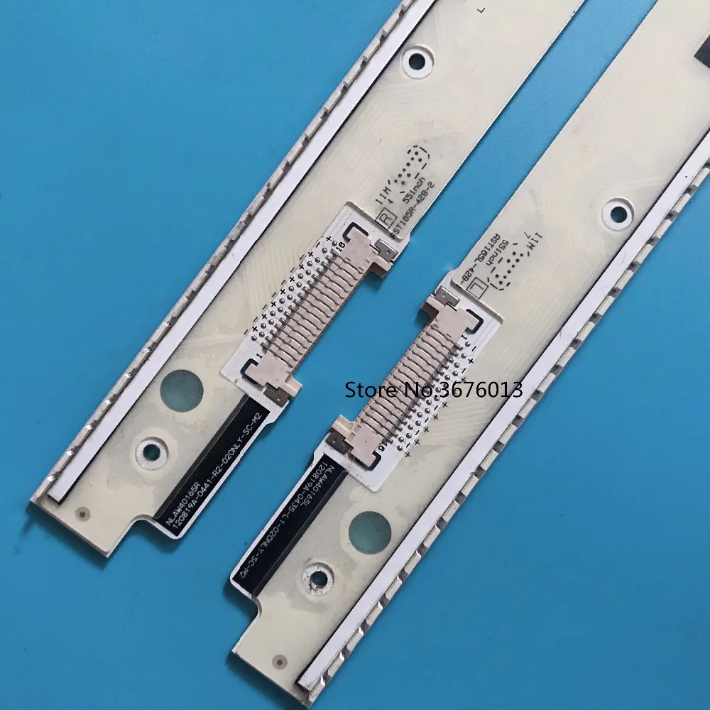 Светодиодная лента подсветки для Panasonic TH L55DT50C 55 дюймовый телевизор NLAW40165L ASAT165L 42B 2