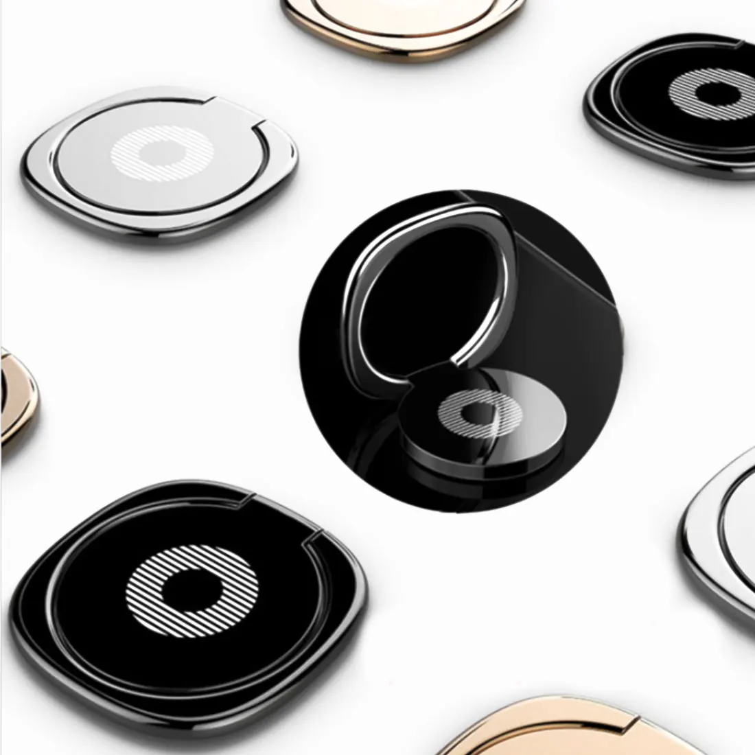 Универсальный Telefone titular anel de dedo 360 Graus suporte para для iPhone Samsung смартфона Xiaomi