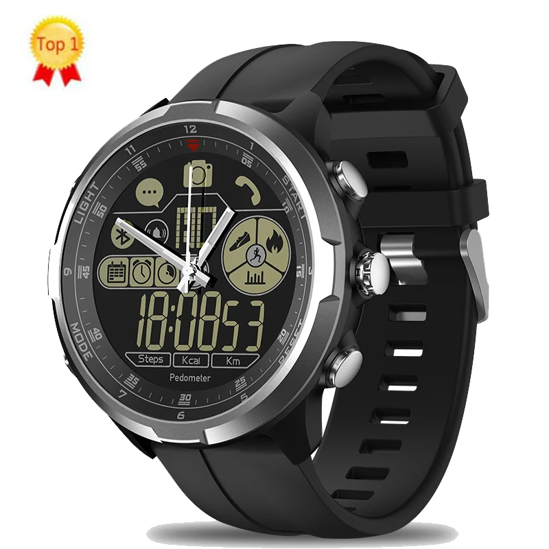2 года в режиме ожидания Zeblaze новые спортивные Смарт-часы VIBE 4 HYBRID Smartwatch IP68 50 м