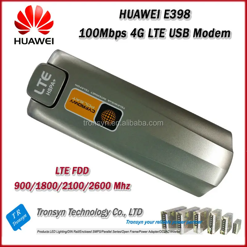 Новый оригинальный разблокировка 100 Мбит/с HUAWEI E398 4G LTE USB модем с слотом для sim