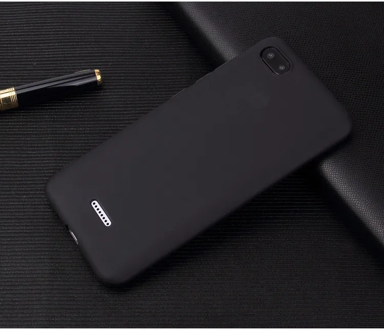 Чехол для Xiaomi Redmi 6a мягкий ТПУ чехол задней панели телефона милое желеобразное