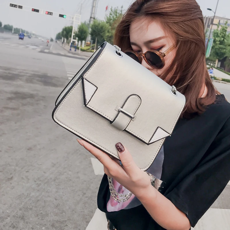 

fashion mini women flap crossbody bag high quality joker leisure chain shoulder small bag PU leather simple women luxury handbag