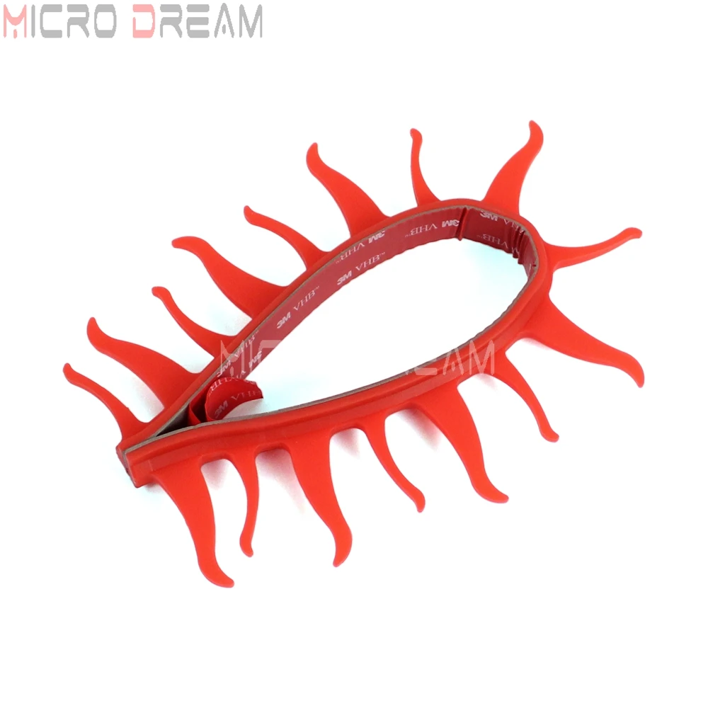 Мотоциклетный шлем Mohawk резиновая защитная наклейка украшение для шлема