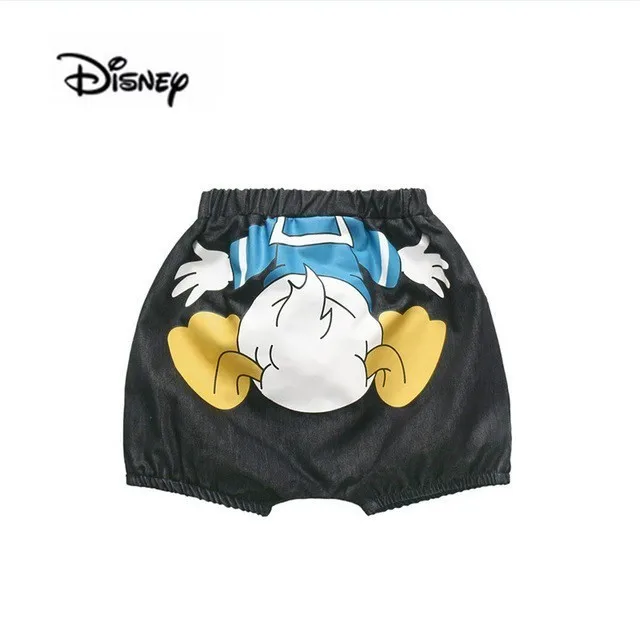 Шорты для маленьких мальчиков Disney милые джинсовые шорты повседневные летние