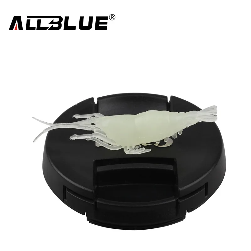 ALLBLUE 20 шт./лот мягкая рыболовная приманка 50 мм/1 г силиконовая для рыбалки Мягкая