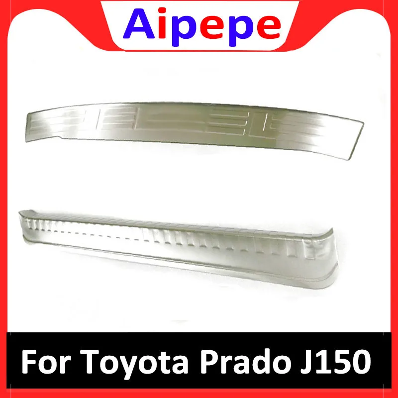 Защитная накладка на задний бампер декоративная рамка для Toyota Land Cruiser Prado FJ150 150 2010