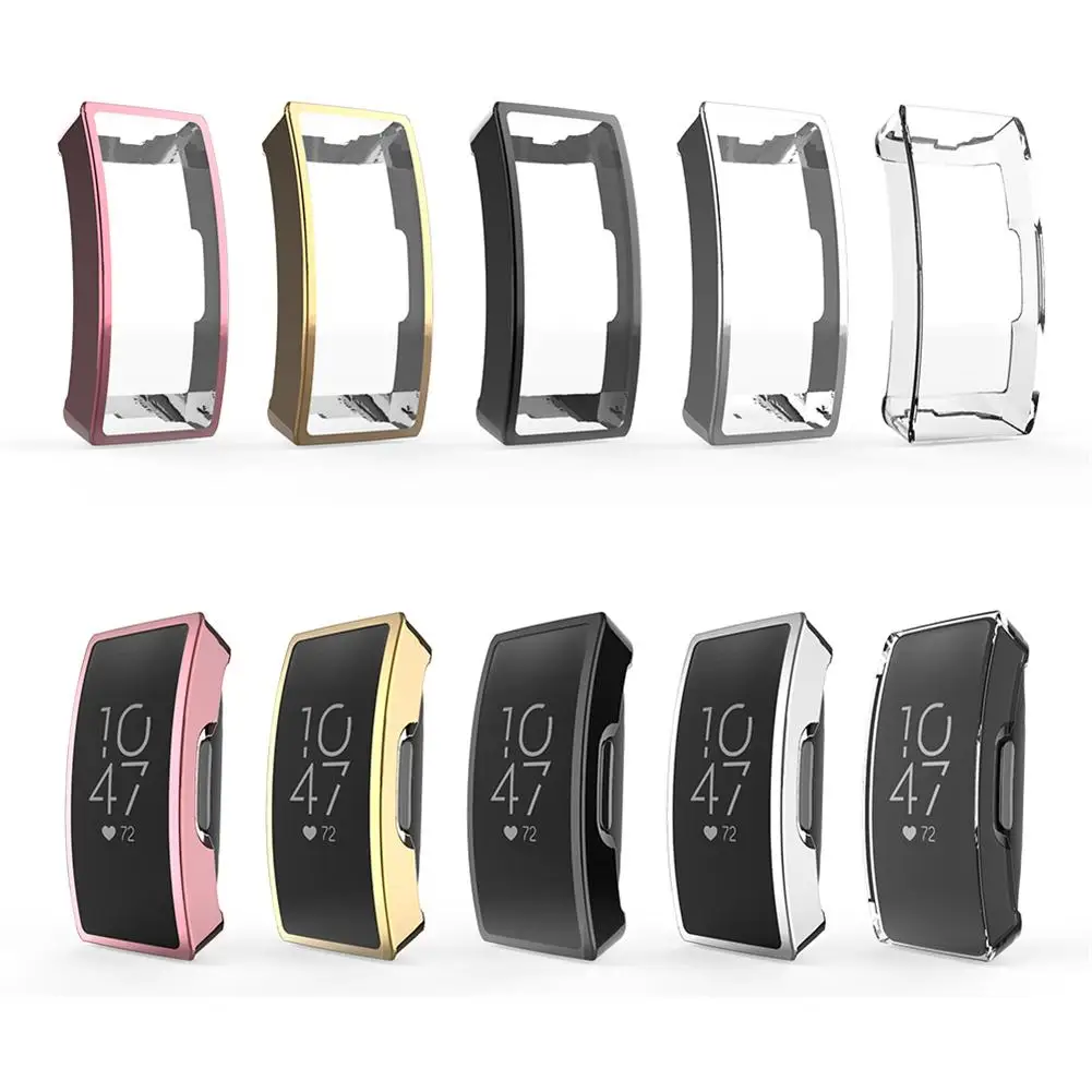 1 шт ТПУ защитный чехол для Fitbit Inspire HR фитнес трекер ультра-тонкий мягкий прозрачный ТПУ защитный чехол