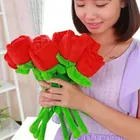 1510 шт., плюшевые цветы, 34 см