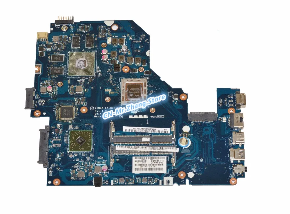 

used FOR Acer Aspire E5-551G Laptop Motherboard W/ FOR A10-7300 CPU R7 M265 GPU 2GB RAM NB.MLE11.001 NBMLE11001 Z5WAK LA-B221P