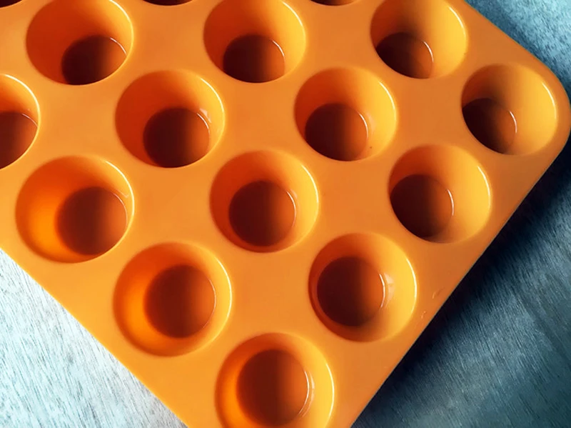 1 шт. силиконовый торт 24 даже пористый Круглый Желе для пудинга DIY Круглая Форма