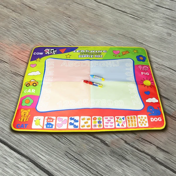 Большой коврик для рисования большой 2 ручки обучающая игрушка подарок детей 4 |