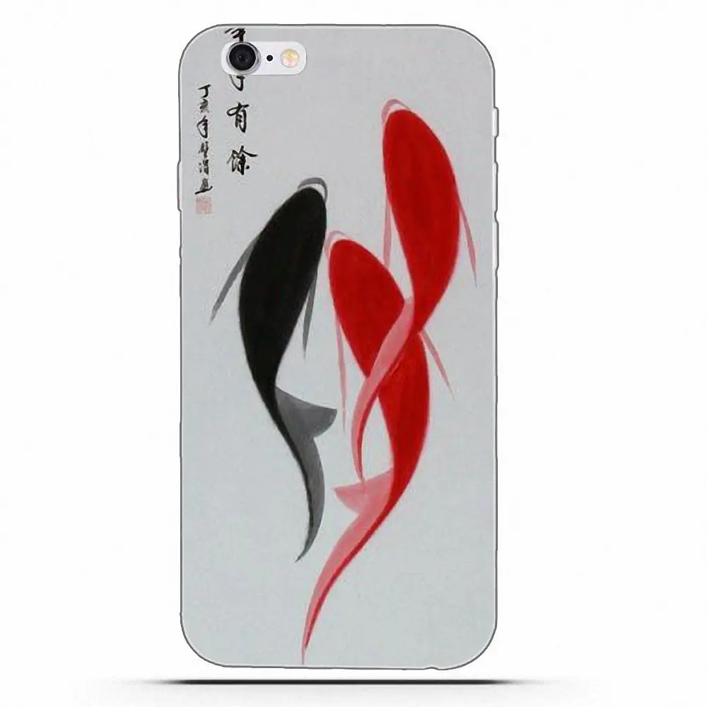 Wexoeq мягкий дизайн телефона Koi Fish японское искусство для Samsung Galaxy A3 A5 A7 J1 J2 J3 J5 J7 2015