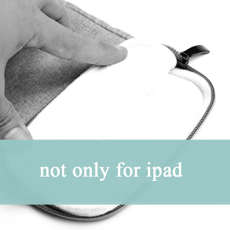2017 хит продаж мягкий чехол для планшета сумка на молнии Apple iPad air 1 2/ipad 5 6 дюймов