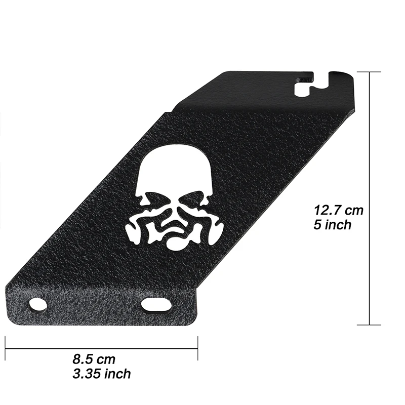 Череп дизайн капот крепление для 22 дюймов светодиодный светильник бар Монтажный