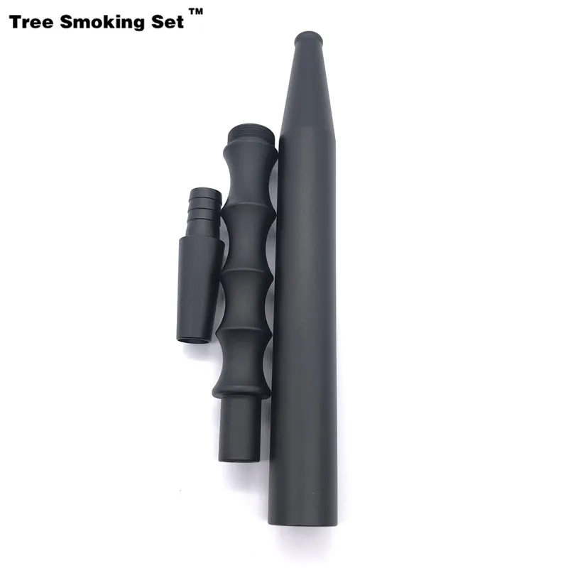 Черный алюминиевый силиконовый шланг с пружиной для кальяна аксессуары наргиле