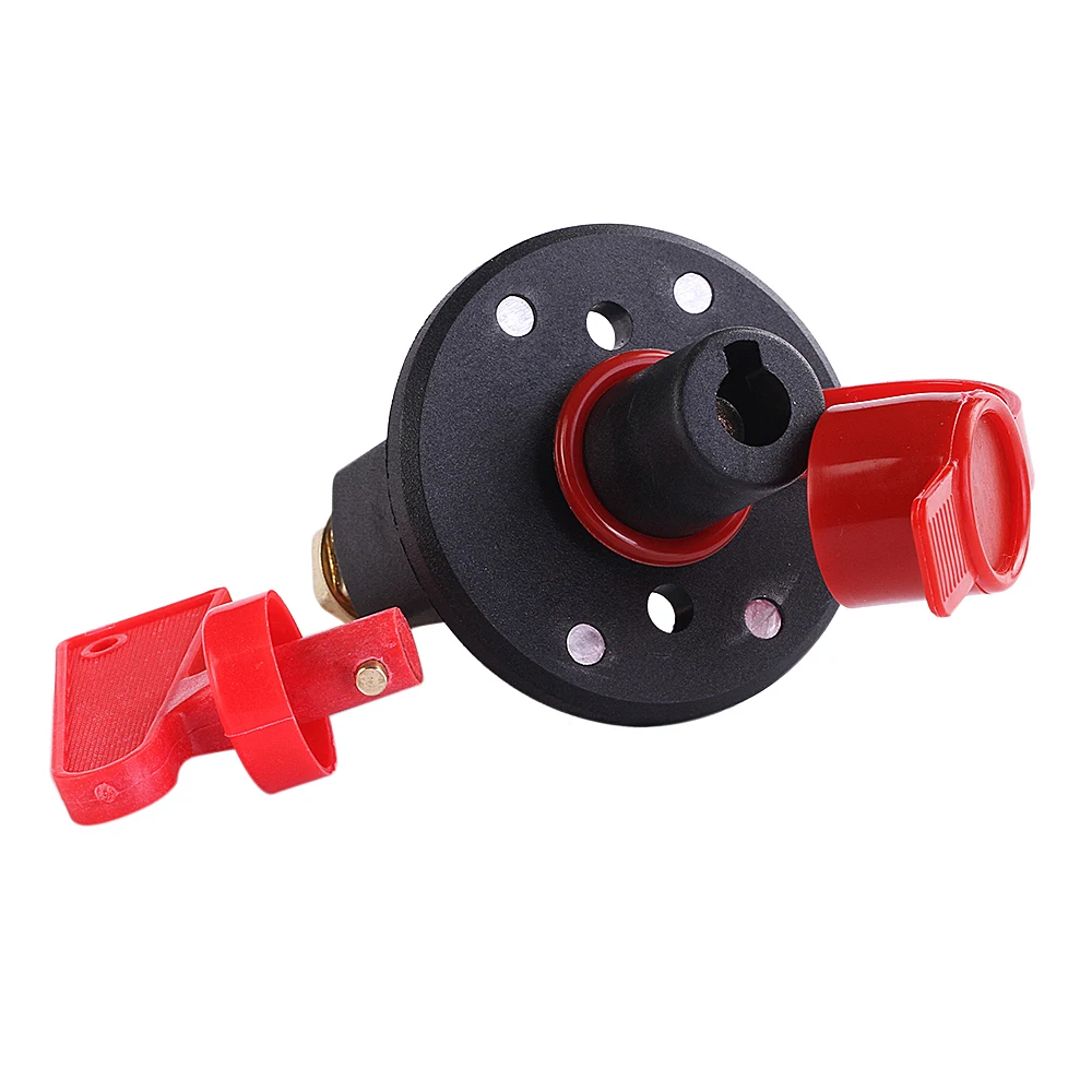 Автомобильный батарейный выключатель силовой изолятор выключенный + 2 съемных