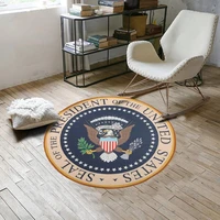 american eagle diameter 80cm round bath carpets rug for living room fashion bedroom non slip chair floor mats for kid doormat