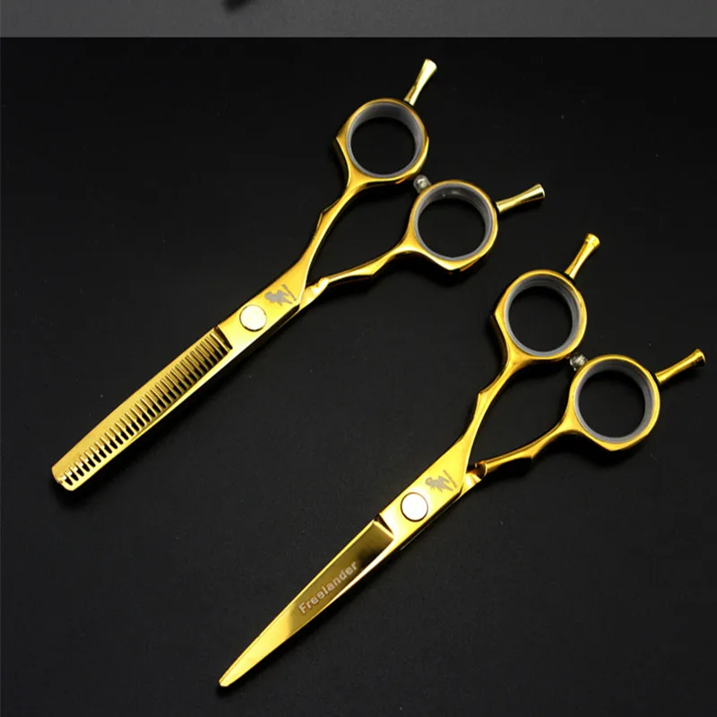 5 &quotТитановые фиолетовые ножницы для стрижки искусственных волос набор горячих