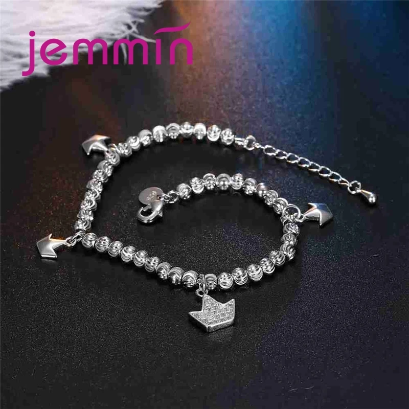 New Arrival Cute Romantic Own 925 Sterling Silver Bracelet For Women Statement Temperament Jewelry Wholesale Price | Украшения и