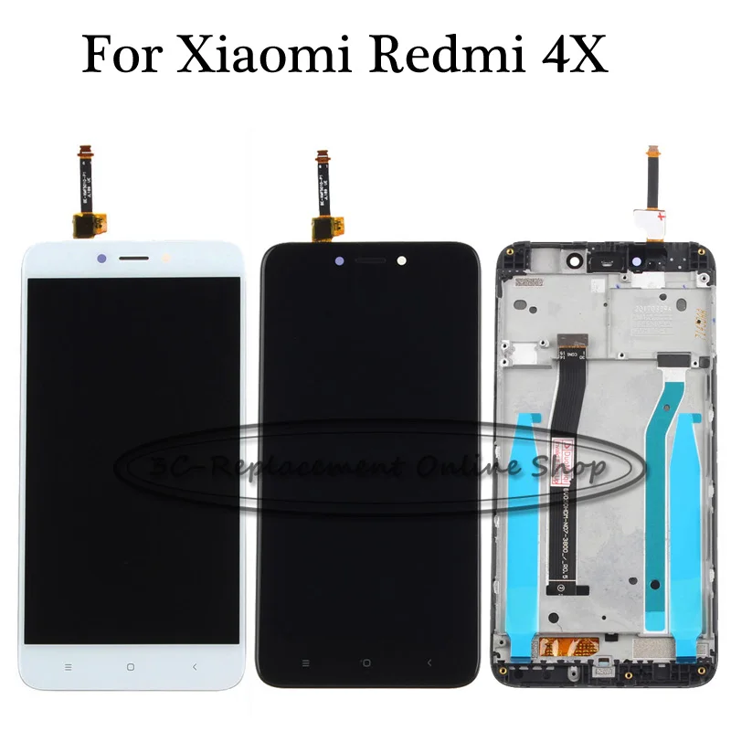 100% высококачественный 5 0 дюймовый ЖК-дисплей и сенсорный экран с рамкой для Xiaomi