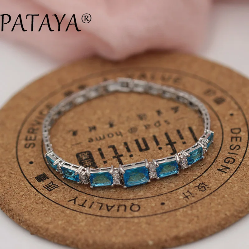 Женские браслеты из натурального циркония 17 см| |