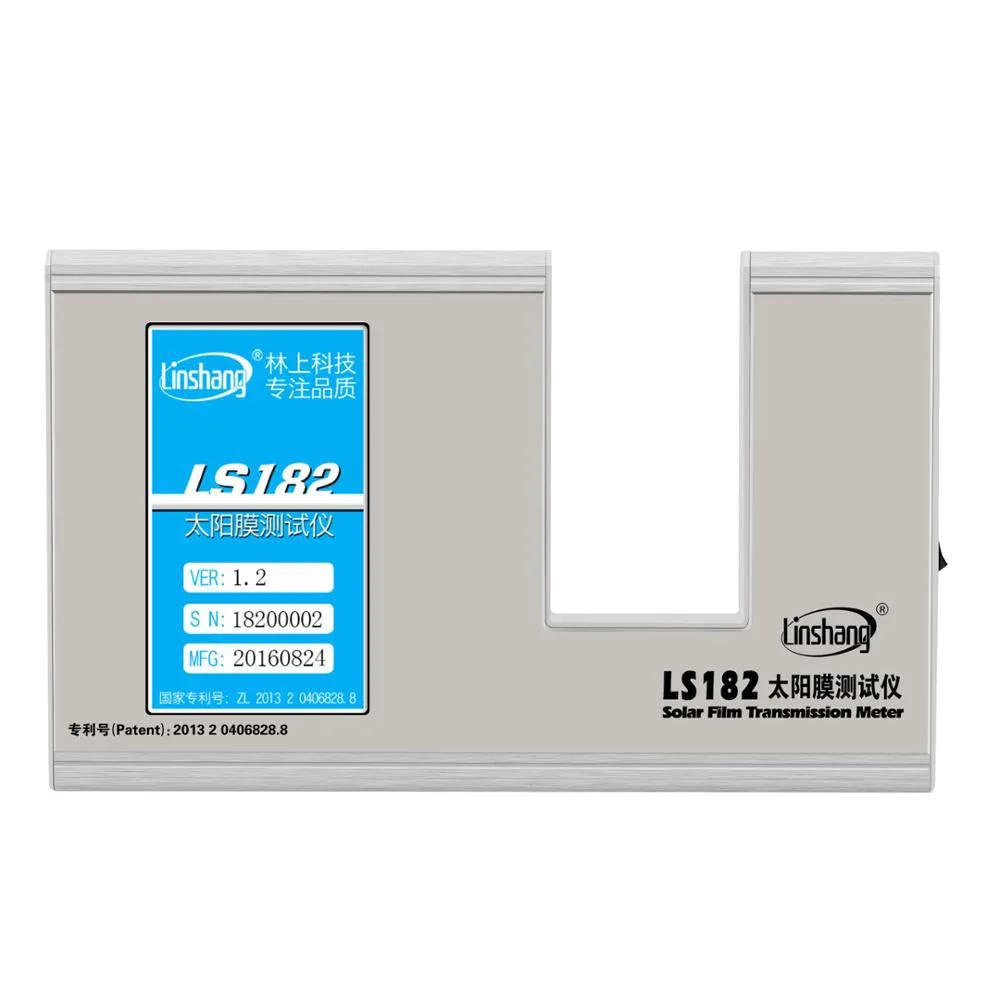LS182 SHGC оконный счетчик энергии с УФ полным ИК видимым светильник пропусканием