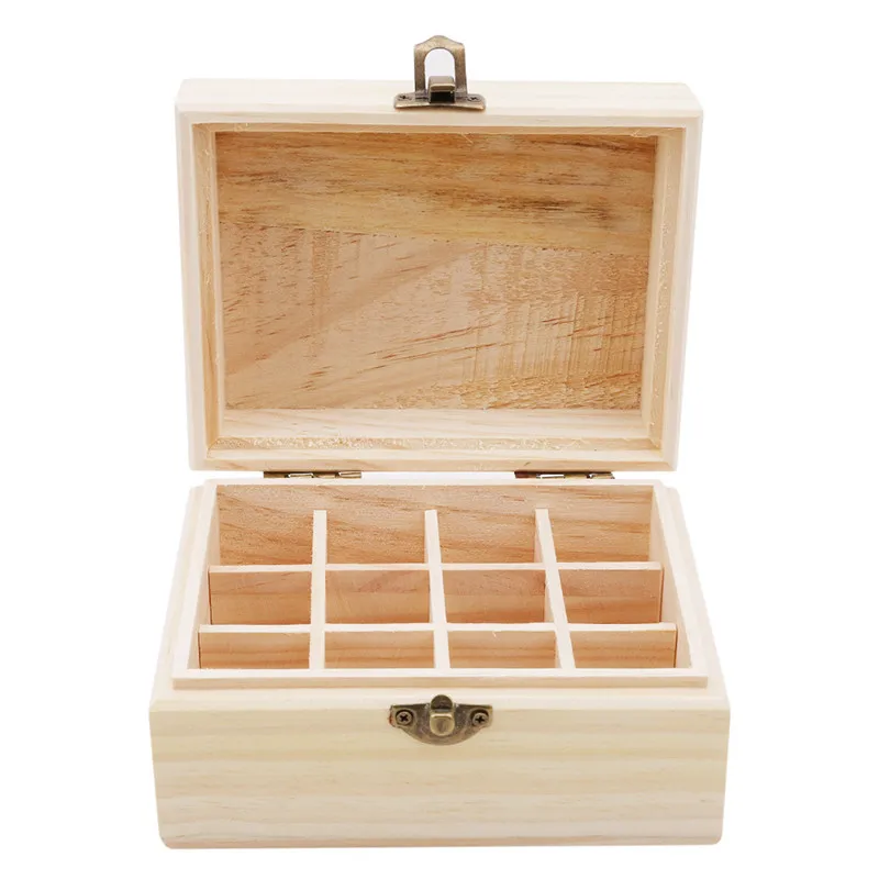 Новый Лидер продаж эфирные масла деревянная коробка 12 отверстий бутылки SPA клуб