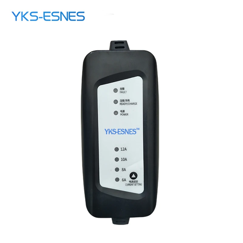 YKS-ESNES портативный EV зарядное устройство SAE J1772 16A ЕС стандартный разъем 5 м evse тип 1
