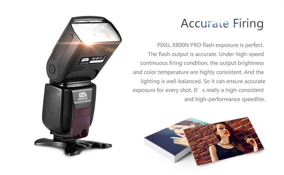 Pixel X800N Pro Flash speed lite для Nikon d7100 d3100 d5300 d7000 d90 d750 ITTL HSS Высокоскоростная синхронизация внешней вспышки Vs YN568EX
