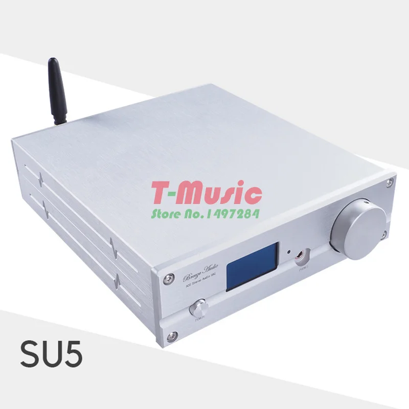 Топ ES9038 Q2M DAC декодер с XMOS XU208 USB Bluetooth 5,0 TPA6120 усилитель для наушников Поддержка 32 бит/384 K DSD