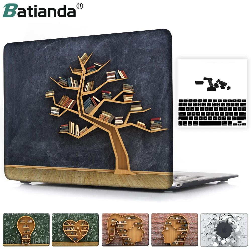 Чехол для MacBook Pro 13 15 2017 2018 2019 Air 11 12 с retina Touch ID A1932|air 11|12 inchmacbook case book |